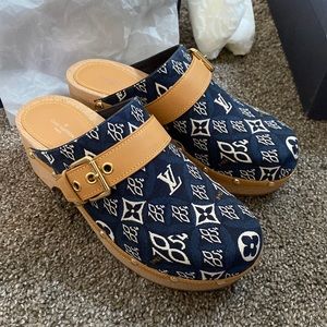 NIB Louis Vuitton Since 1854 Cottage Clog Mule 2cm 38.5